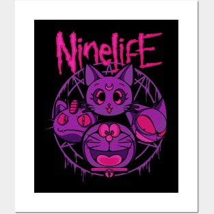 ninelife Posters and Art